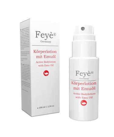 Fey care lotion with emu oil - gentle body lotion skin cream for dry mature stressed skin in neurodermatitis itching as a day cream night cream