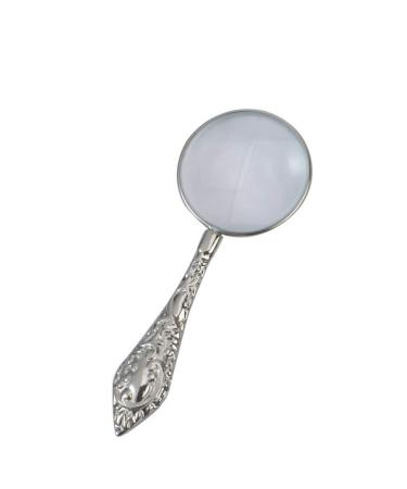 Metal Handle Magnifier High Magnifier Handheld Magnifier Portable Mirror Craft Magnifier Made in China