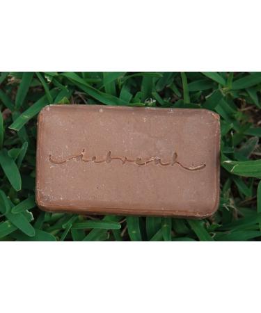 Debreah Neem Pine Tar Bar Soap - Handmade Vegan Hot Process Soap with Sweet Smell - Ideal for Men and Women - Neem Infused - 3.8 oz - Buy Online on GoSupps.com
