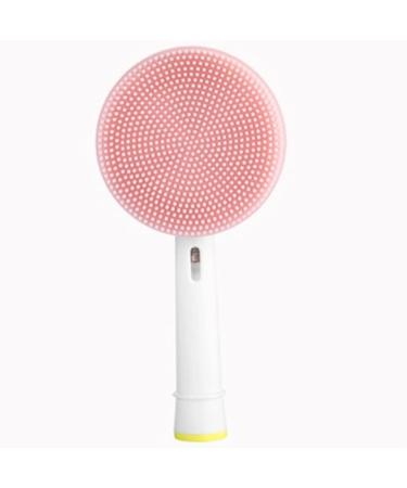 Shower Universal Orbit B Round Head Silicone Clean-Face Double-Sided Clean-Face Brush Head Bath Brush (Color : Blue) (Pink) - Buy Online on GoSupps.com