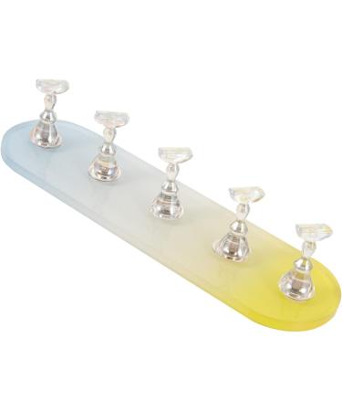 minkissy 4 Sets Nail Practice Holder Nail Display for Nail Painting Beauty Nail Stands Press on Nails Rack Beauty Nail Display Convenient Nail Stands Plastic Decorative Nails Accessories - Buy Online on GoSupps.com
