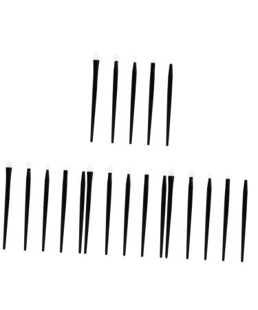 Beavorty 4 Sets Silicone Makeup Brush Silicone Makeup Applicator Nose Brush Travel Cosmetic Bag Blending Creamy Eyeshadow Silicone Glue Brush Lash Separator Lips Cosmetic Brush Miss