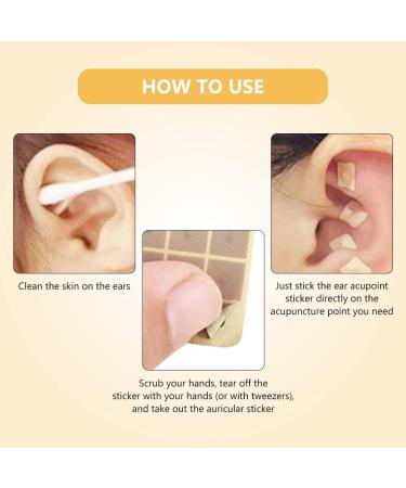 Buy 600 Disposable Ear Seed Plasters for Acupressure | Ear Seed Acupuncture & Massage Stickers - International Shipping - Buy Online on GoSupps.com
