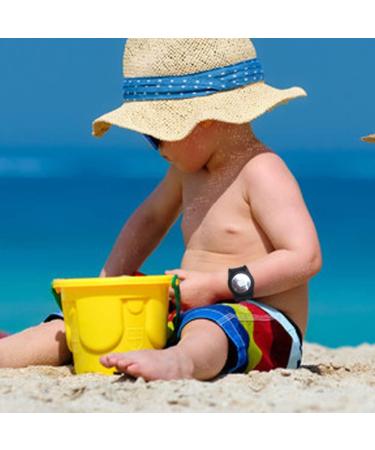 Kids AirTag Bracelet 2 Pack - Purple & Black | Adjustable Anti-Lost Wristband for Apple AirTag | Toddler Air Tag Holder - Buy Online on GoSupps.com