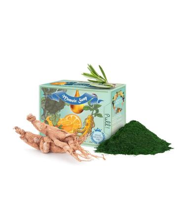 Memoir Natural Premium Anti-Aging Facial Cleanser 6 Year-Old Korean Red Ginseng, Marine Collagen, Hyaluronic Acid, Chlorella, Broccoli | Freckles, Dark Spots, Age Spots Remover | 4.5oz | K-Beauty - Buy Online on GoSupps.com