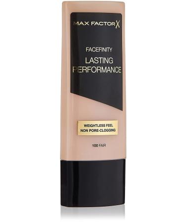 Max Factor Lasting Performance Foundation Fair 100-Long-lasting liquid make-up-for the perfect weightless primer-1 x 35 ml fair 35 ml (1 Pack) - Buy Online on GoSupps.com