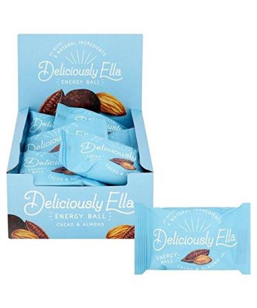 Deliciously Ella Cacao & Almond Multipack 12 x 40g (Pack of 4)
