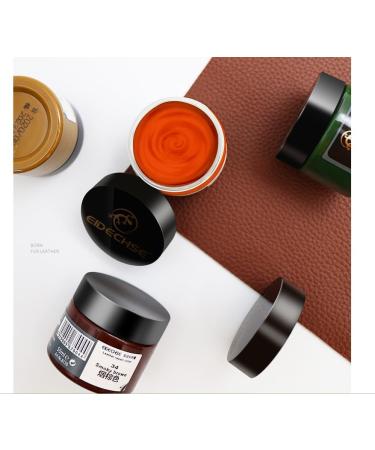 Brown Leather Recoloring Balm - Waterproof & Long-Lasting | Easy Application for Leather Care - Buy Online on GoSupps.com