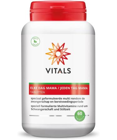 Buy Vitals Mama Multivitamins - 60 Tablets | Support Pregnancy & Breastfeeding | Active B-Vitamins & Folic Acid - Buy Online on GoSupps.com