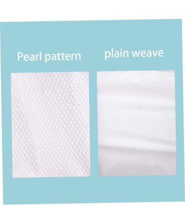 100PCS Disposable Face Towels - Facial Cleansing Tissue & Makeup Remover Cotton Wipes for All Skin Types - Buy Online on GoSupps.com