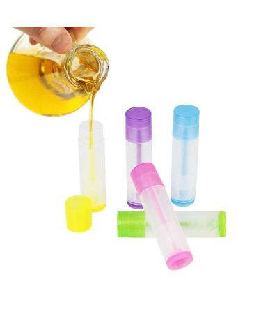 Proleo 50pcs Empty Lipstick Containers - 5G DIY Lip Balm & Cosmetic Storage with Colored Sleeves - Buy Online on GoSupps.com