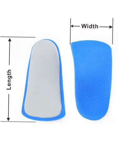 FOMIYES Flat Foot Insoles - 3 Pairs Arch Support Shoe Inserts for Men & Women | Non-Slip Sports Insoles for Flatfoot Comfort - Buy Online on GoSupps.com