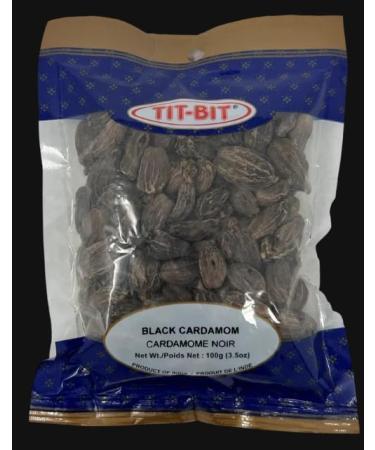Cardamom black pods whole 50g Cardamom Black Brown Cardamom  - Buy Online on GoSupps.com