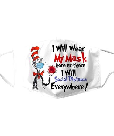 YOUNING Outdoor Munith Contraction Men's 3D Funny Mouth & Nose Protection - Washable Reusable Dustproof Bandana Neck Gaiter (C-7 PCs) - Buy Online on GoSupps.com