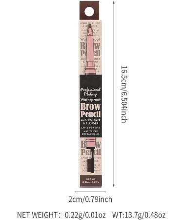 2 in 1 Double Ended Eyebrow Pencil Micro Percision Tip Fill and Defines Brows Natural Looking & Waterproof No Need to Sharpen Not Easy to Fade (Color : 04 Size : 1 size) 1 count (Pack of 1) 04 - Buy Online on GoSupps.com