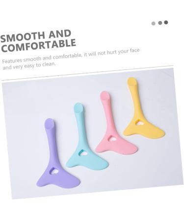 Angoily Eyeliner Aid Eyelash Applicator Eyeshadow Silicone Mascara Applicator Eyeliner Helper Tool Makeup Stamp Silcone Molds Eyelash Tool Silica Gel - Buy Online on GoSupps.com