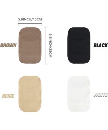 Stretchy Lightweight Colostomy Bag Covers - Set of 4 | Ostomy Protective Pouches - Buy Online on GoSupps.com