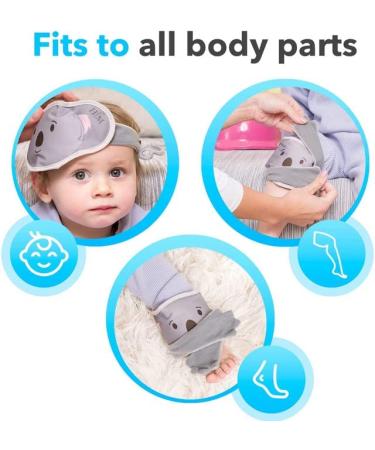 Kam The Koala Kids Ice Pack - Boo Boo Relief for Newborns - Halo Mask & Story Book Included - Buy Online on GoSupps.com
