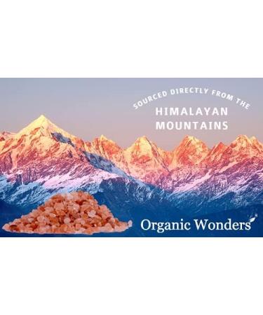 Organic Wonders Pink Himalayan Salt Coarse 1kg - Premium Unrefined, Natural, Gluten-Free, Vegan | Vegetarian - Buy Online on GoSupps.com