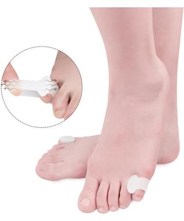Orange Gel Toe Straightener Spacers - Correct Crooked Toes, Bunions & Athlete's Foot - One Size - Buy Online on GoSupps.com