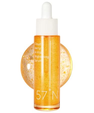57N Cloud Berry & Vita Serum | Vegan Tone Correcting Face Serum with Vitamin C | Even Skin Tone Improves Dull Complexion | All Skin Types 1.01 fl. oz