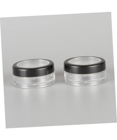 Angoily 4pcs Powder Box Powder Puff Blush for Cheeks Clear Makeup Jar Travel Accessories As Cosmetic - Buy Online on GoSupps.com