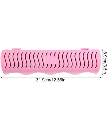 Hair Extensions Hanger Hair Extension Stand for Wall | Lightweight Wig Holder Hair Rack for Styling Coloring Blow Tape Weft Clip in Halo Extensions Pink - Buy Online on GoSupps.com