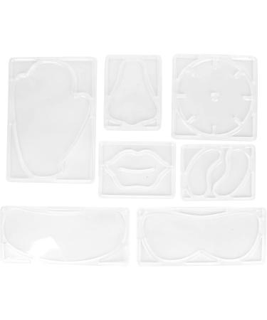 Qukaim Face Mask Plates Facial Mask Maker Reusable Face Mask Patch Tool DIY Facial Mask Plates Eye Patch Mould Suitable for Home Use Easy to Clean - Buy Online on GoSupps.com