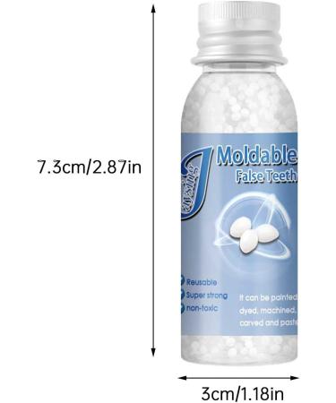 Buy H.Eternal Plastic Dentures - Modified Temporary Teeth Fillings for Broken Teeth | Fast International Shipping - Buy Online on GoSupps.com