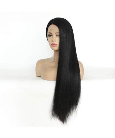 Shop BGHJUE Black Medium Long Straight Hair Wig | Hand-Woven High Temperature Fiber Wigs for International Shipping - Buy Online on GoSupps.com
