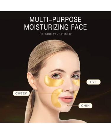 Collagen Crystal Under Eye Patches - 15 Pairs | Firming & Moisturizing Eye Mask for Puffiness & Dark Circles - International Shipping Available - Buy Online on GoSupps.com