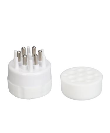 Generic Hair Oil Applicator 5ml Capacity Prevent Leakage Essential Oil Applicator Comb (White)