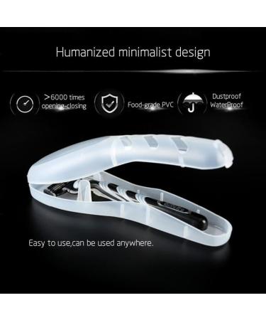 Men's Razor Box Travel Case - Waterproof Dustproof Transparent Holder for Razor & Cartridges | International Shipping - Buy Online on GoSupps.com