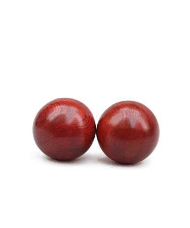 Partykindom 2st massage handball balls baoding balls no bell game acupuncture point handball fitness ball wood craft wooden handball handball playing the ball