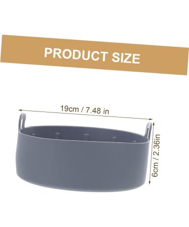 Zerodeko Air Fryers Bottom Accessories Round Reusable Parchment Grade Food Basket Baking Liner Bakeware Replacement Pot Grey 20X20CM - Buy Online on GoSupps.com