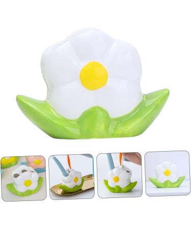 minkissy pencil holder toothbrushes tooth brush pen holder toothbrush storage holder toothbrush container white ceramics counter child toothbrush holder - Buy Online on GoSupps.com