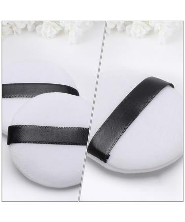 Solustre 20 Pcs Round Makeup Puffs - Premium Makeup Sponges for Foundation Cream & Concealer - Ideal Faces 4.5x4.5 cm - International Shipping Available - Buy Online on GoSupps.com