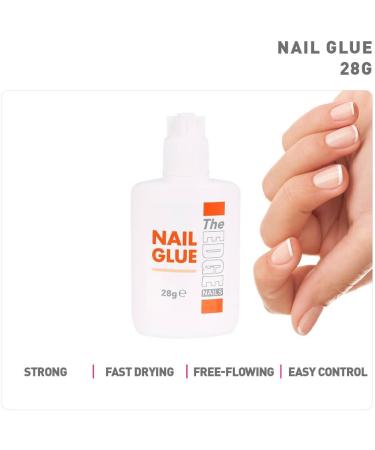 THE EDGE Nail Glue/Adhesive 28g - Super Strong Long Lasting - Buy Online on GoSupps.com
