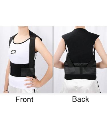 Adjustable Lumbar Support Belt for Men & Women - Sciatica Pain Relief Herniated Disc & Spinal Canal Stenosis - Black Size M - Buy Online on GoSupps.com