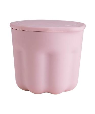 Multifunctional Makeup Brush Cleaner Bowl Makeup Brush Cleaning Bowl with Drying Rack PP TPR Brush Cleaning Mat Easy Carrying Portable Brush Cleaner Mat(Pink)