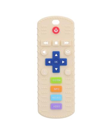 Soft Silicone Baby Teething Toy - Odorless and Flexible for Toddler's Comfort - Perfect for Baby Shower Gift (White) - Buy Online on GoSupps.com