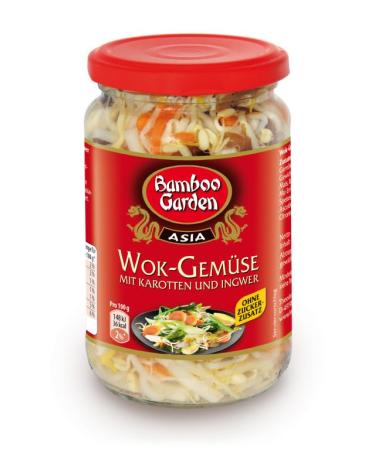Buy Bamboo Garden Wok Vegetables & Ginger (330g) - International Shipping Available - Buy Online on GoSupps.com