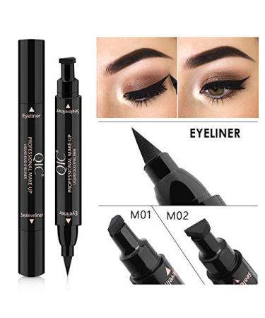 Winged Eyeliner Stamp - Dual Pens for Perfect Cat Eye Vamp, Waterproof and Smudgeproof - Buy Online on GoSupps.com