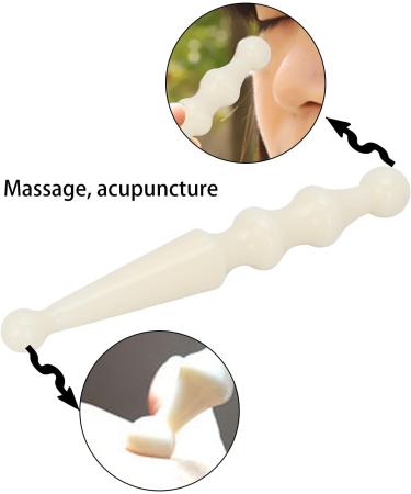 Massage Roller Stick - Sandalwood Acupuncture Device for Myofascial Release & Sore Muscle Relief - Buy Online on GoSupps.com
