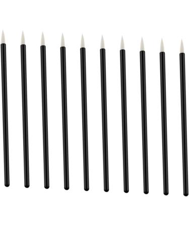 Baluue 100pcs Cosmetics Brush Liquid Makeup Eyeliner Applicator Tool Eye Makeup Eyeliner Liquid Brush White 10X0.5X0.5cm White - Buy Online on GoSupps.com