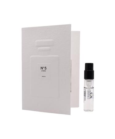 Set 2 Cologne Luxury Travel Size for Women Sample Spray Vial 0.05oz/ 1.5ml each. No.5 Eau De Parfum/No.5 L'eau Eau De Toilette - Buy Online on GoSupps.com