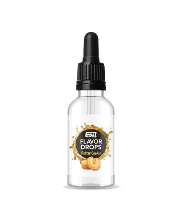 ESN Flavor Drops 50ml Butter Cookie Flavour Drops without calories