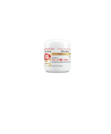 Colonial Dames Concentrated Vitamin E Moisturizing Cream 42 000 I.U. for Hydrating & Moisturizing Chapped Dry Skin & Fine Lines. 6 Ounce (Pack of 1)