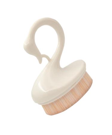 POPETPOP Makeup Powder Brush 1pc Makeup Brush Cream Applicator Face Loose Beauty Supply Beauty Tool Blending Liquid Powder Brush Foundation Brush Artificial Fiber Products White Miss