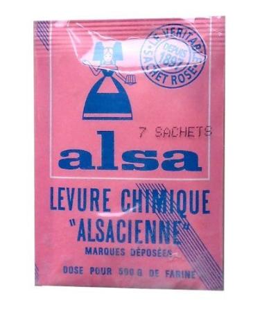Alsa - Alsa [Foods] French Cake Baking Powder 7 x 0.4 oz Sachets